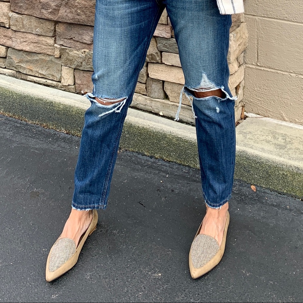 Classy chevron flats